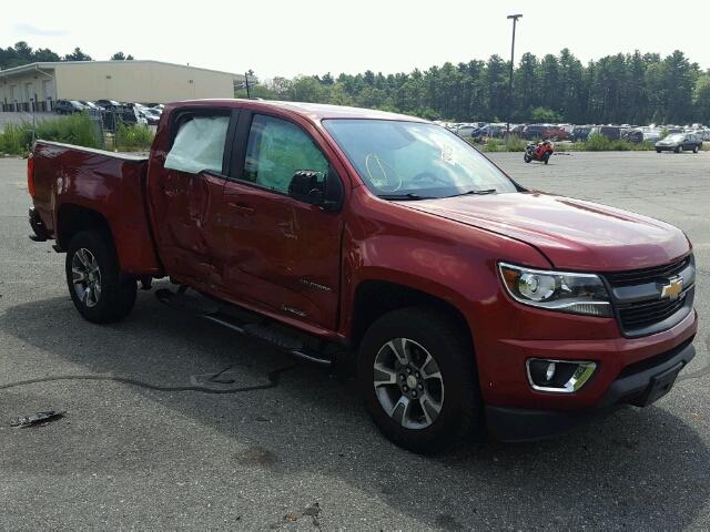 1GCGTDE39G1193205 - 2016 CHEVROLET COLORADO Z RED photo 1