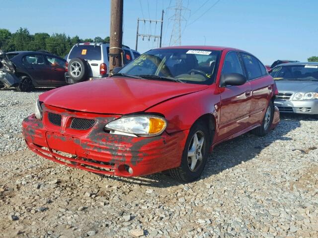 1G2NF52FX3C183109 - 2003 PONTIAC GRAND AM S Qırmızı foto 2