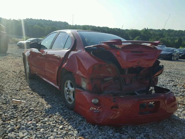 1G2NF52FX3C183109 - 2003 PONTIAC GRAND AM S Qırmızı foto 3