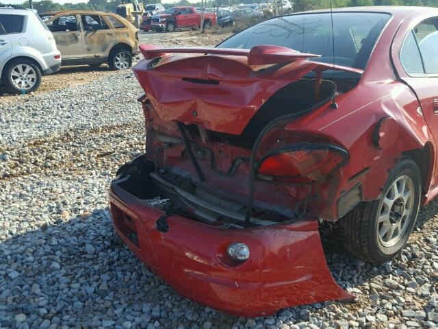 1G2NF52FX3C183109 - 2003 PONTIAC GRAND AM S Qırmızı foto 9