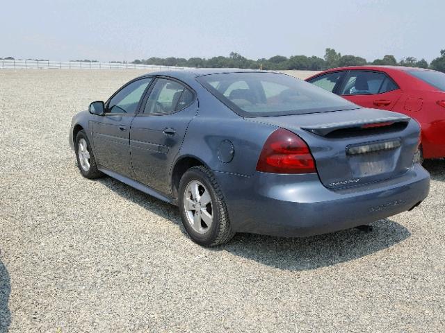 2G2WP552261297187 - 2006 PONTIAC GRAND PRIX GRAY photo 3
