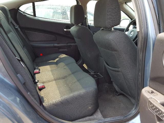 2G2WP552261297187 - 2006 PONTIAC GRAND PRIX GRAY photo 6