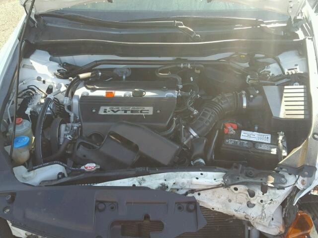 JHMCP26868C044157 - 2008 HONDA ACCORD EXL WHITE photo 7