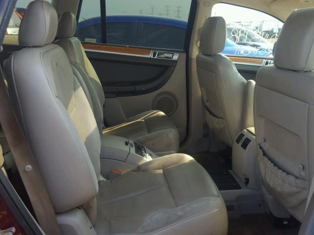2A8GM78X47R148044 - 2007 CHRYSLER PACIFICA L 勃艮第红 照片 6