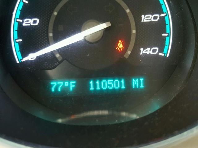 1G1ZB5E18BF300328 - 2011 CHEVROLET MALIBU LS ვერცხლისფერი ფოტო 8