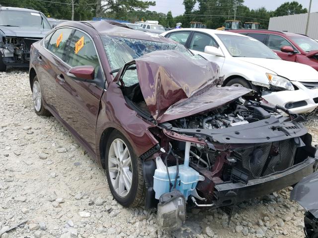 4T1BK1EB2FU159134 - 2015 TOYOTA AVALON XLE RED photo 1