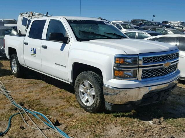 3GCPCREH8EG299815 - 2014 CHEVROLET SILVERADO WHITE photo 1