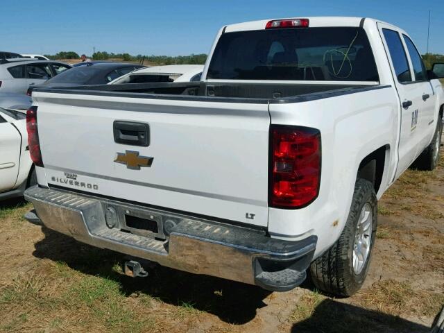 3GCPCREH8EG299815 - 2014 CHEVROLET SILVERADO WHITE photo 4