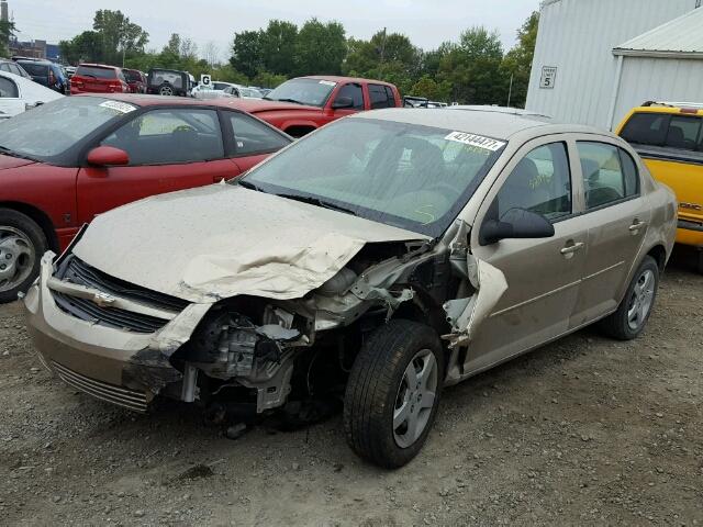 1G1AK58F077277150 - 2007 CHEVROLET COBALT GOLD photo 9