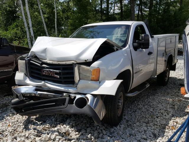 1GDHC24K37E562095 - 2007 GMC SIERRA C25 WHITE photo 2