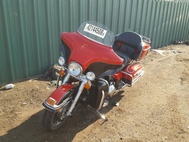 1HD1KEM10AB661224 - 2010 HARLEY-DAVIDSON FLHTK RED photo 2