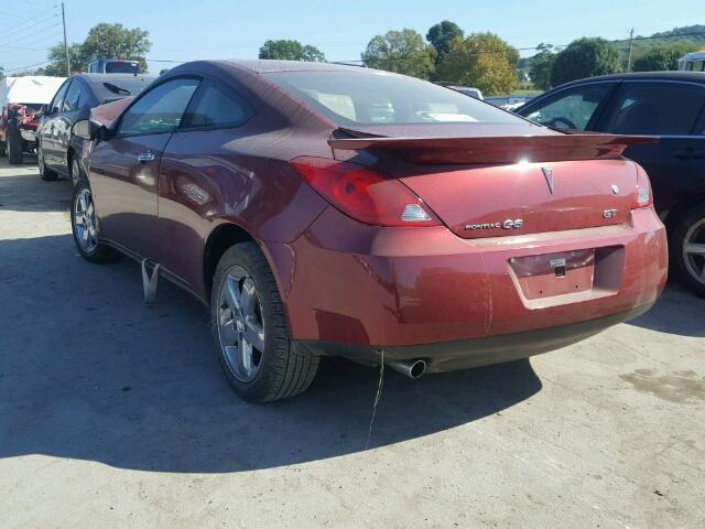 1G2ZH17N794159681 - 2009 PONTIAC G6 RED photo 3