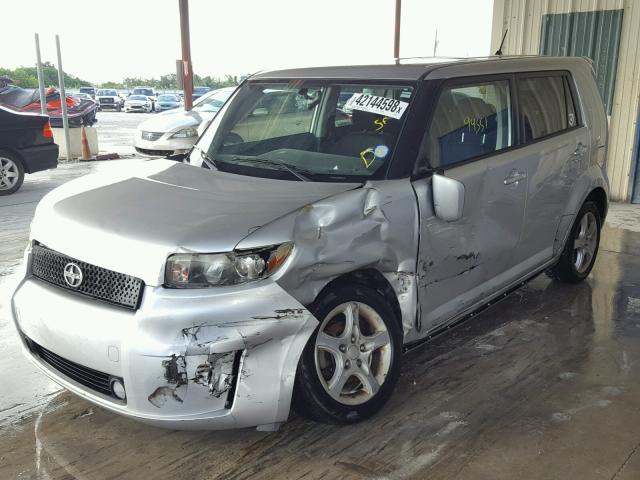 JTLKE50EX91065257 - 2009 TOYOTA SCION XB Silber Foto 2