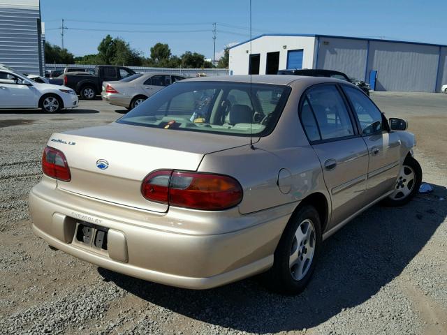 1G1NE52J03M705803 - 2003 CHEVROLET MALIBU LS Bej foto 4