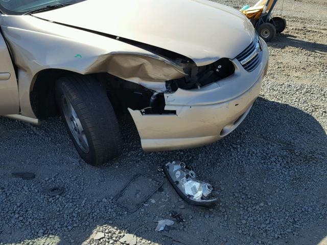 1G1NE52J03M705803 - 2003 CHEVROLET MALIBU LS Bej foto 9