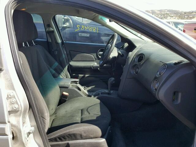 2G2WP552X61129748 - 2006 PONTIAC GRAND PRIX SILVER photo 5