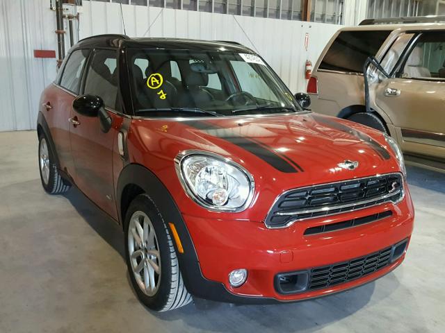 WMWZC5C59GWP49337 - 2016 MINI COOPER S C RED photo 1