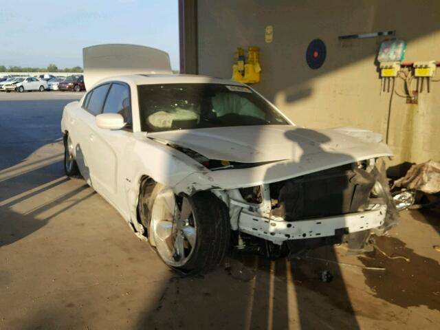 2C3CDXCT3FH819142 - 2015 DODGE CHARGER R/ WHITE photo 1