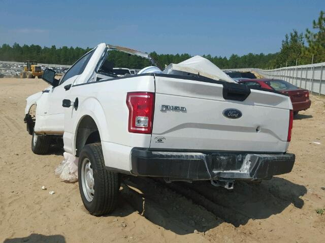 1FTMF1CP5HFA69936 - 2017 FORD F150 WHITE photo 3