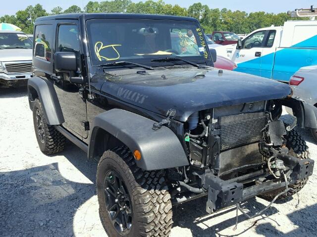 1C4AJWAG3HL728681 - 2017 JEEP WRANGLER S BLACK photo 1
