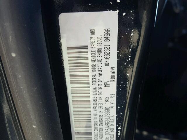 1C4AJWAG3HL728681 - 2017 JEEP WRANGLER S BLACK photo 10