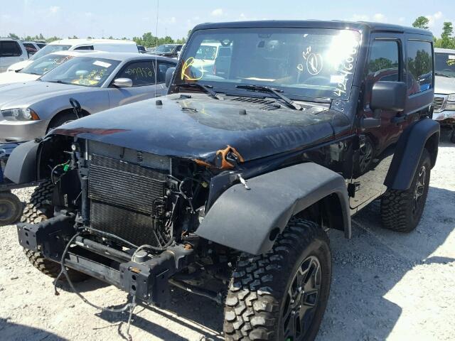 1C4AJWAG3HL728681 - 2017 JEEP WRANGLER S BLACK photo 2