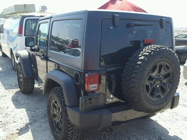 1C4AJWAG3HL728681 - 2017 JEEP WRANGLER S BLACK photo 3