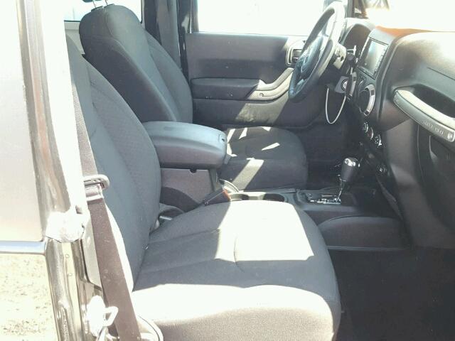 1C4AJWAG3HL728681 - 2017 JEEP WRANGLER S BLACK photo 5