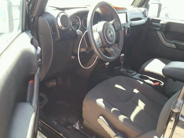 1C4AJWAG3HL728681 - 2017 JEEP WRANGLER S BLACK photo 9