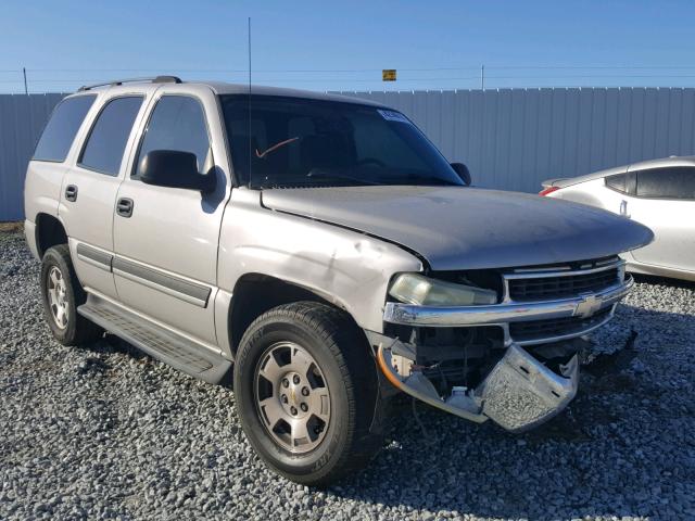 1GNEC13V34J308975 - 2004 CHEVROLET TAHOE SILVER photo 1