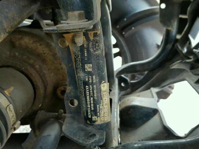 4XASXN855HB134429 - 2017 POLARIS SPORTSMAN BLUE photo 10