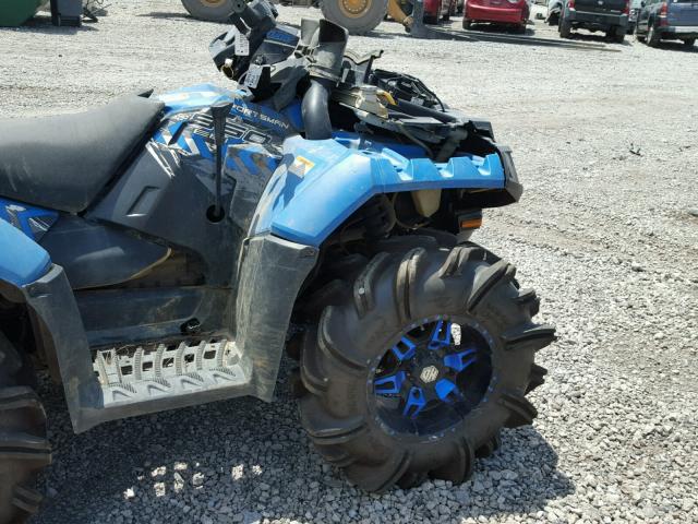 4XASXN855HB134429 - 2017 POLARIS SPORTSMAN BLUE photo 5