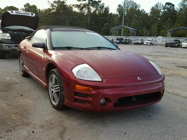 4A3AE75H93E012214 - 2003 MITSUBISHI ECLIPSE SP RED photo 1