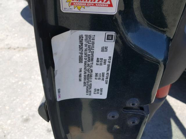 1G2WP52K71F159330 - 2001 PONTIAC GRAND PRIX GREEN photo 10