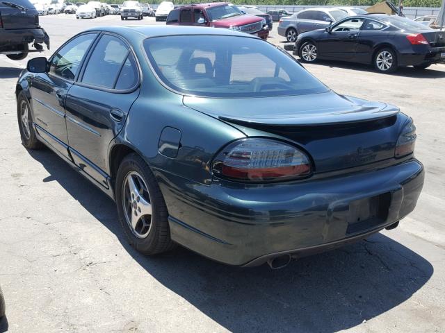 1G2WP52K71F159330 - 2001 PONTIAC GRAND PRIX GREEN photo 3