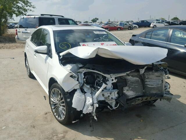 4T1BK1EB4HU244009 - 2017 TOYOTA AVALON XLE WHITE photo 1