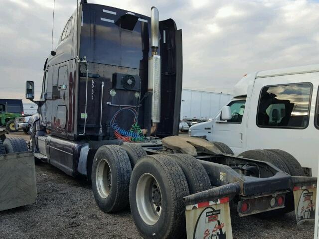 1XP7D49X89D782529 - 2009 PETERBILT 387 PURPLE photo 3