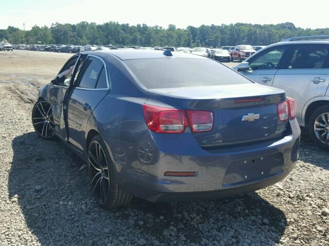 1G11C5SL1EF258475 - 2014 CHEVROLET MALIBU 1LT BLUE photo 3