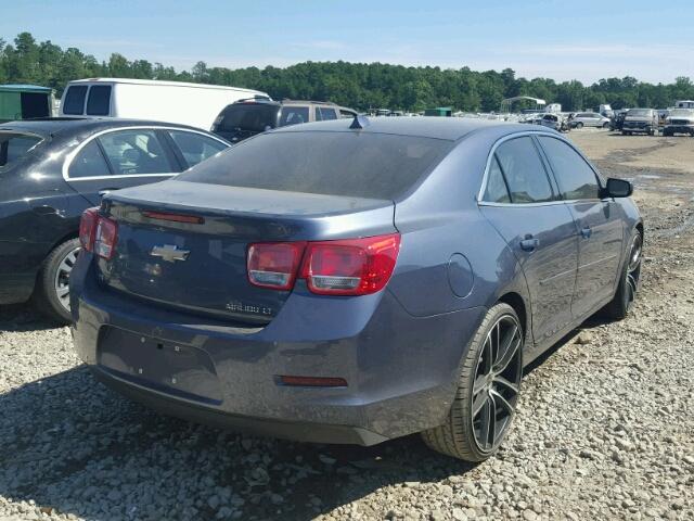 1G11C5SL1EF258475 - 2014 CHEVROLET MALIBU 1LT BLUE photo 4