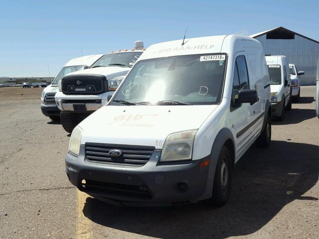 NM0LS7AN7DT134113 - 2013 FORD TRANSIT CO WHITE photo 2