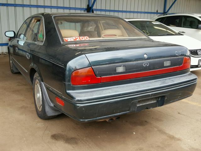 JNKNG01C8PM221695 - 1993 INFINITI Q45 GREEN photo 3