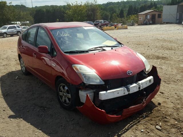 JTDKB20U593499939 - 2009 TOYOTA PRIUS RED photo 1