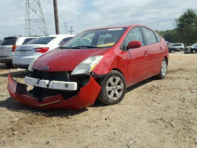 JTDKB20U593499939 - 2009 TOYOTA PRIUS RED photo 2