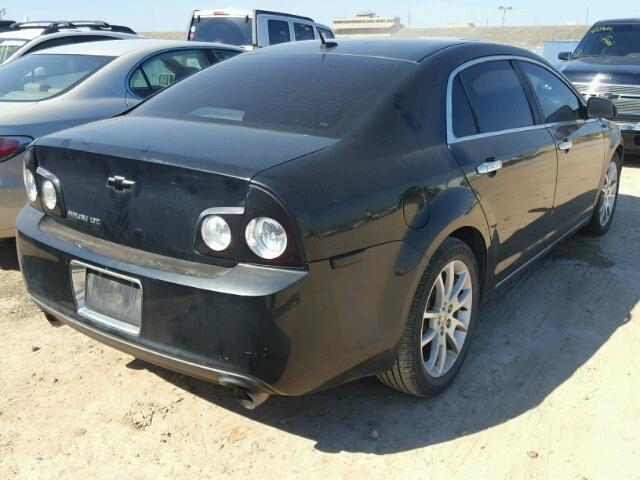 1G1ZE5E73AF151949 - 2010 CHEVROLET MALIBU შავი ფოტო 4