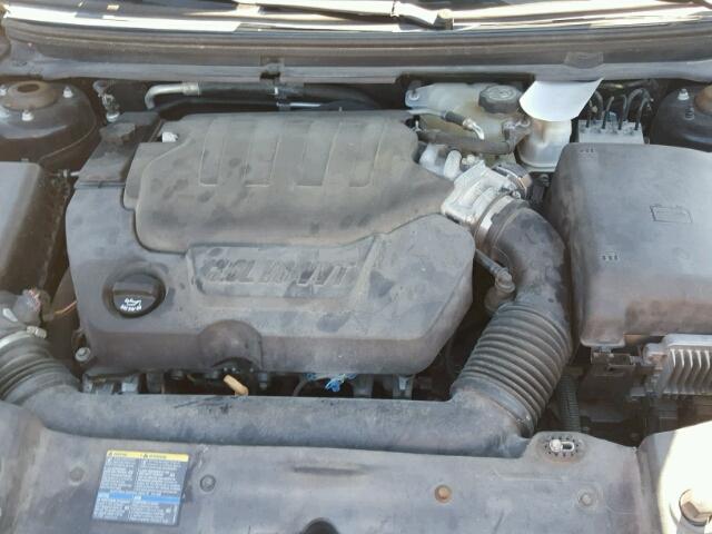 1G1ZE5E73AF151949 - 2010 CHEVROLET MALIBU შავი ფოტო 7