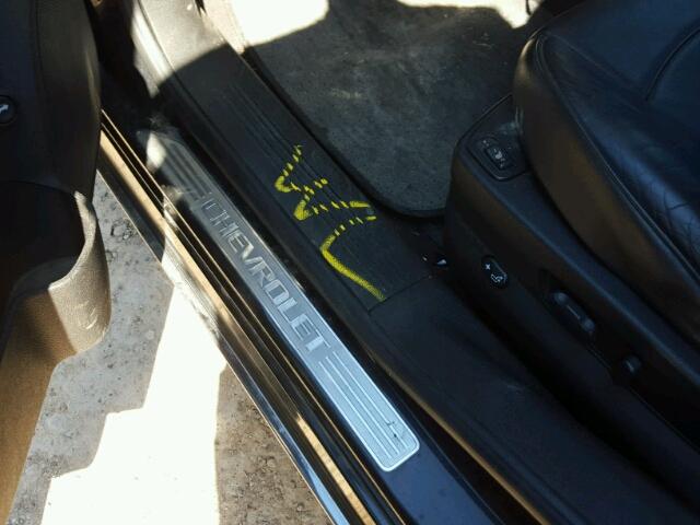 1G1ZE5E73AF151949 - 2010 CHEVROLET MALIBU შავი ფოტო 9