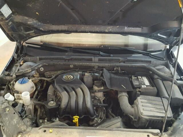 3VW2K7AJ1EM407698 - 2014 VOLKSWAGEN JETTA BASE 灰色 照片 7