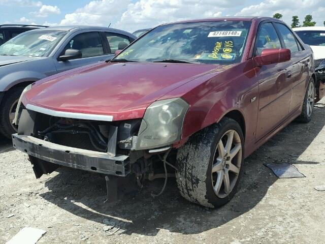 1G6DN57U570123797 - 2007 CADILLAC CTS-V MAROON photo 2