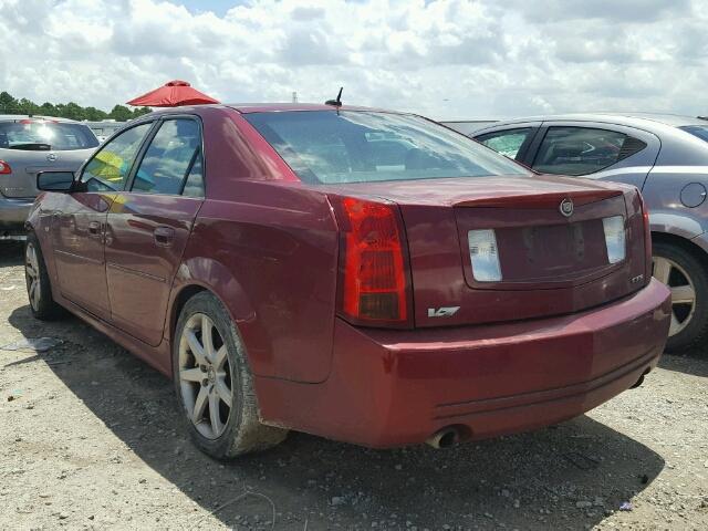 1G6DN57U570123797 - 2007 CADILLAC CTS-V MAROON photo 3