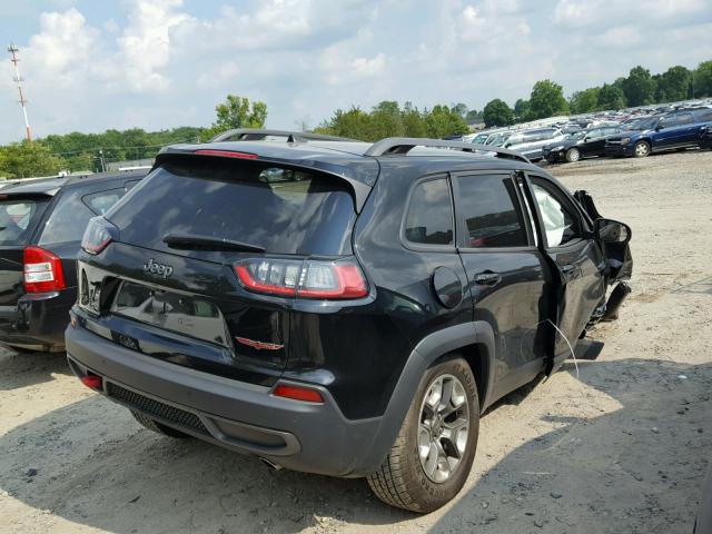 1C4PJMBX1KD153852 - 2019 JEEP CHEROKEE T BLACK photo 4